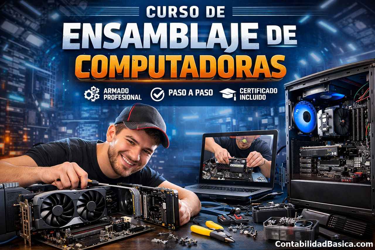 Mantenimiento y limpieza de PCs gamers curso gratis online